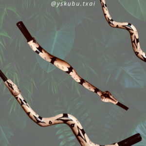 Tepi Realista Jiboia Sagrada Curvada