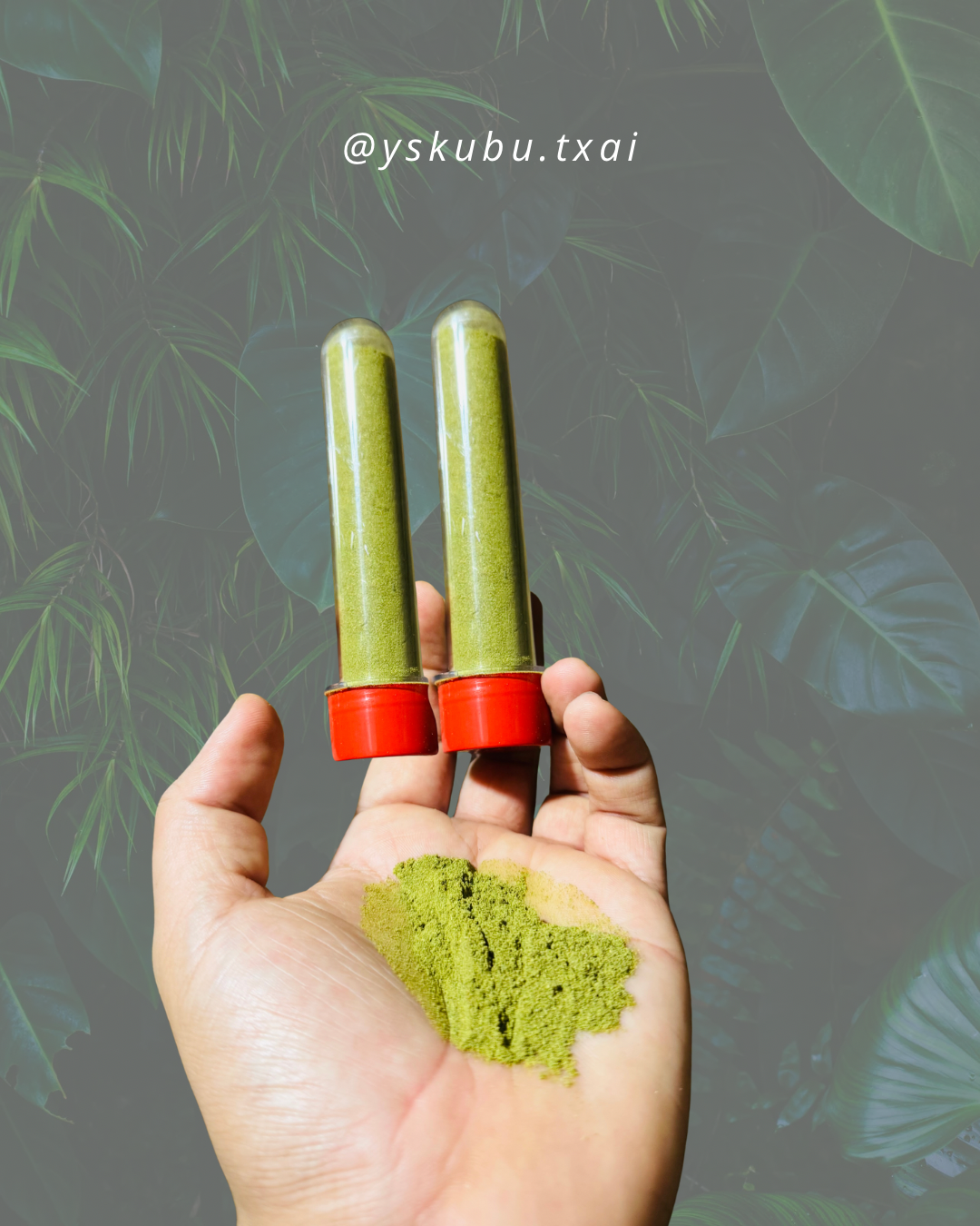 2 Tubetes Rapé Verde Sem Tabaco (Apurinã)